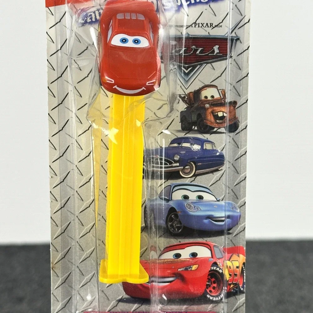 Disney‎ Pixar Cars PEZ Dispensers Lightning McQueen & Mater Set New with Candy